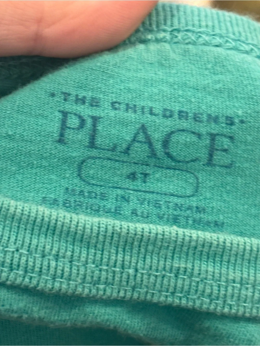The Children's Place Teal Graphic Tee with Yellow & Orange Accents
